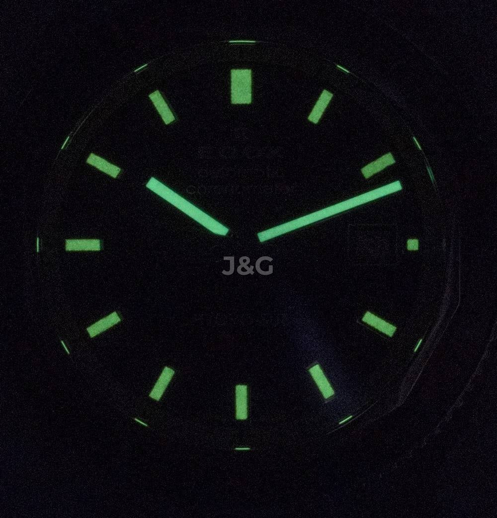 Edox Hydro-Sub Automatic movement Black Stainless steel Male 801283NBMNIB. A brand-new Edox Hydro-Sub watch featuring a Black dial and a Stainless steel strap. Side view. - view 2