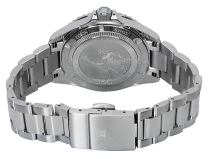 Edox Neptunian Automatic movement Blue Male 808013BUMBUIN. A brand-new Edox Neptunian watch featuring a Blue dial. Side view. - view 4