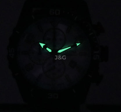 Festina Chronograph Date display Blue Leather Male F20519-1. A brand-new Festina Chronograph watch featuring a Blue dial and a Leather strap. Angled view. - view 2