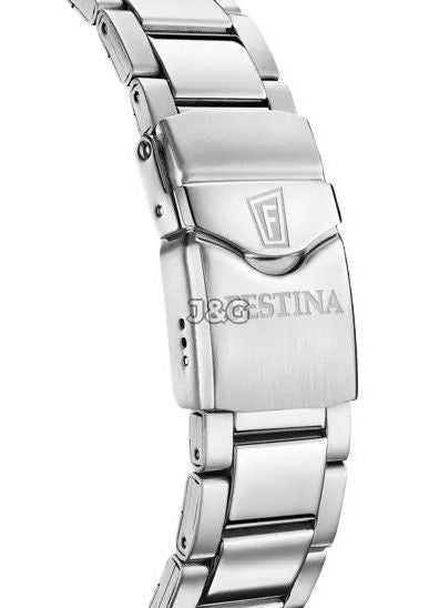 Festina The Originals Quartz movement Green Stainless steel Male F20663-2. A brand-new Festina The Originals watch featuring a Green dial and a Stainless steel strap. Side view. - view 3