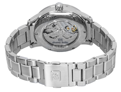 Grand Seiko Elegance Automatic movement Red Stainless steel Male SBGA499G. A brand-new Grand Seiko Elegance watch featuring a Red dial and a Stainless steel strap. Front view. - view 3