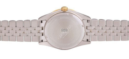 Grovana Quartz movement Green Stainless steel Male 1542.1144.-.GW. A brand-new Grovana watch featuring a Green dial and a Stainless steel strap. Front view. - view 3