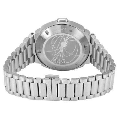 Hamilton American Classic PSR Date display White Stainless steel Male H52414130. A brand-new Hamilton American Classic watch featuring a White dial and a Stainless steel strap. Front view. - view 3