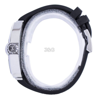 Hamilton Automatic movement Black Stainless steel Male H24655331. A brand-new Hamilton watch featuring a Black dial and a Stainless steel strap. Angled view. - view 3