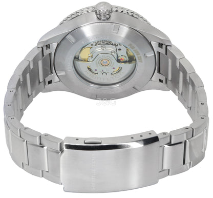 Hamilton Khaki Aviation Automatic movement Blue Male H76645140. A brand-new Hamilton Khaki watch featuring a Blue dial. Side view. - view 4