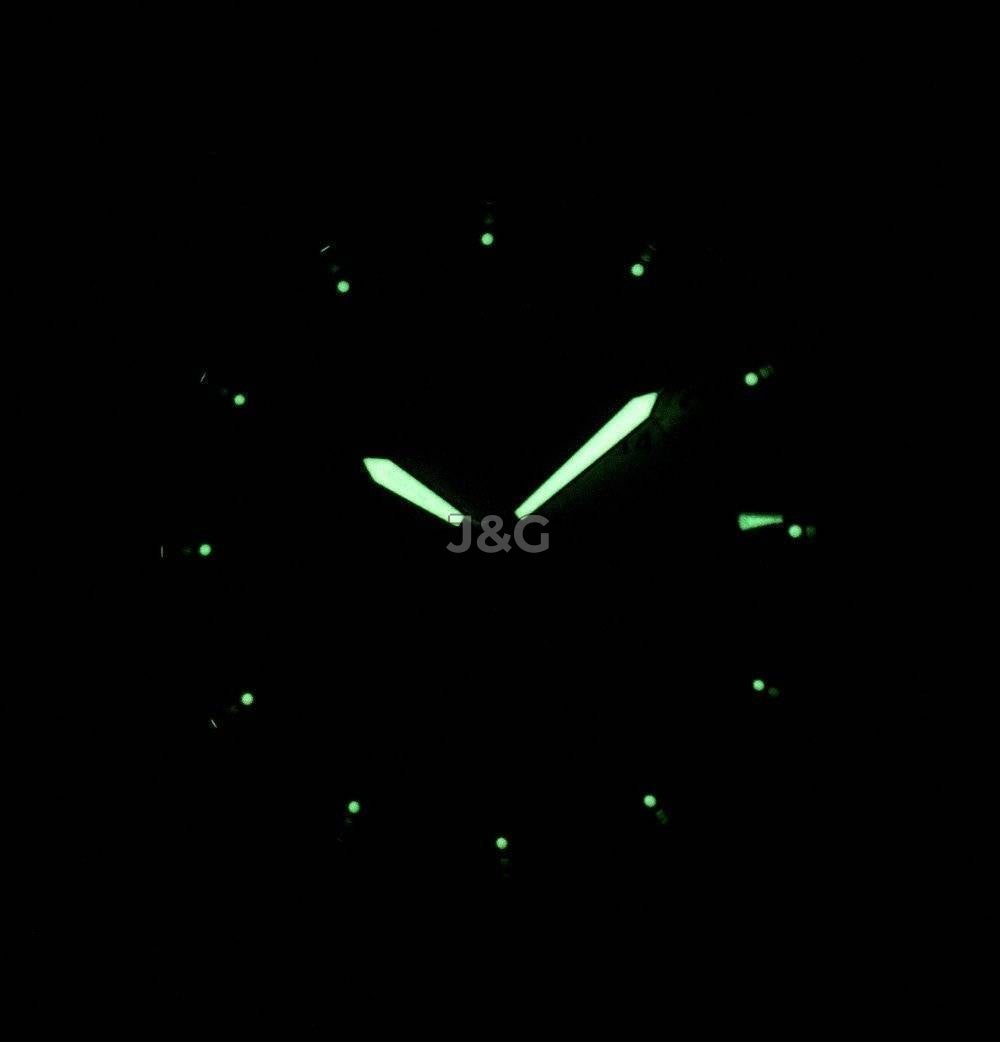 Hamilton Khaki Field Automatic movement Blue Leather Male H64455523. A brand-new Hamilton Khaki watch featuring a Blue dial and a Leather strap. Angled view. - view 2