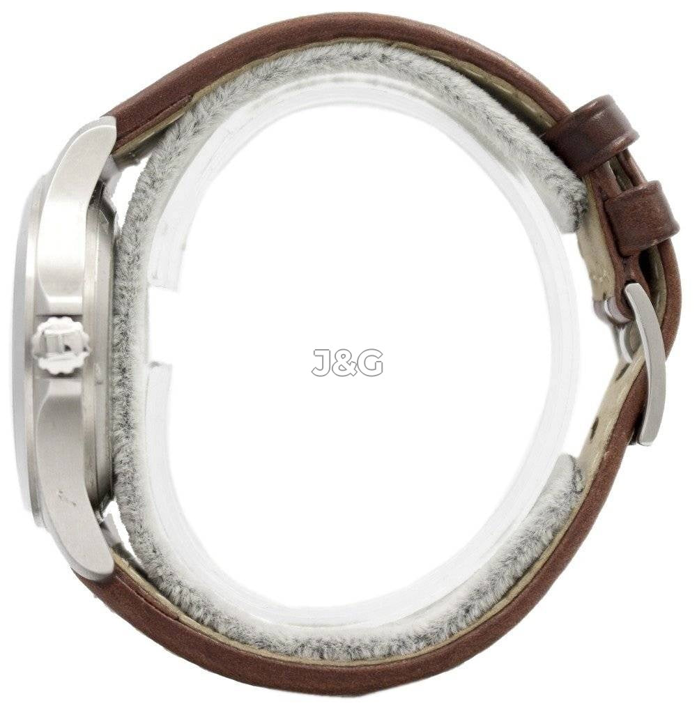 Hamilton Khaki Field Automatic movement Blue Leather Male H64455523. A brand-new Hamilton Khaki watch featuring a Blue dial and a Leather strap. Angled view. - view 3