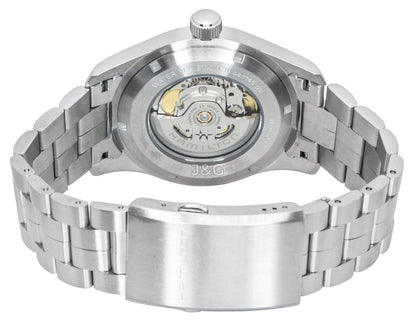 Hamilton Khaki Stainless Steel Blue Dial Automatic 100M. A brand-new Hamilton Khaki watch featuring a Blue dial and a Stainless steel strap. Front view. - SEQ_4