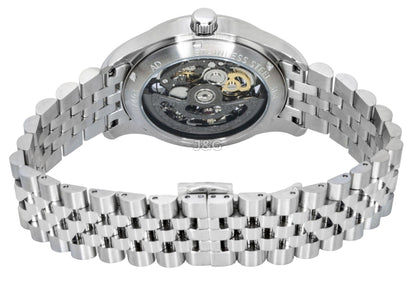 Ingersoll Automatic movement Black Skeleton Stainless steel Male I17403. A brand-new Ingersoll watch featuring a Black Skeleton dial and a Stainless steel strap. Front view. - view 4