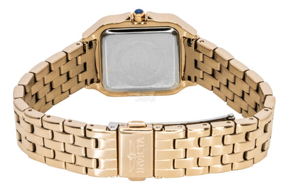 Invicta Angel Quartz movement Crystal Silver Stainless steel Female INV48997. A brand-new Invicta Angel watch featuring a Crystal Silver dial and a Stainless steel strap. Front view. - view 3