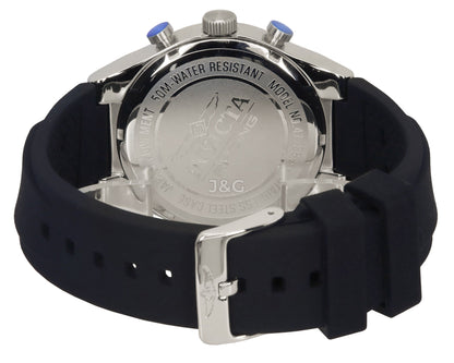 Invicta Racing Luminous hands White Silicone Male INV47736. A brand-new Invicta Racing watch featuring a White dial and a Silicone strap. Angled view. - view 4