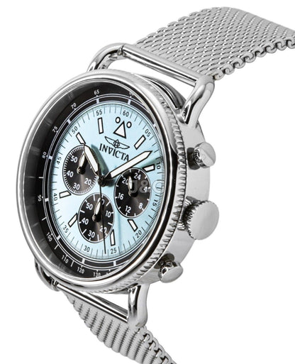 Invicta Speedway Quartz movement Blue Stainless steel Male INV47359. A brand-new Invicta Speedway watch featuring a Blue dial and a Stainless steel strap. Front view. - view 3