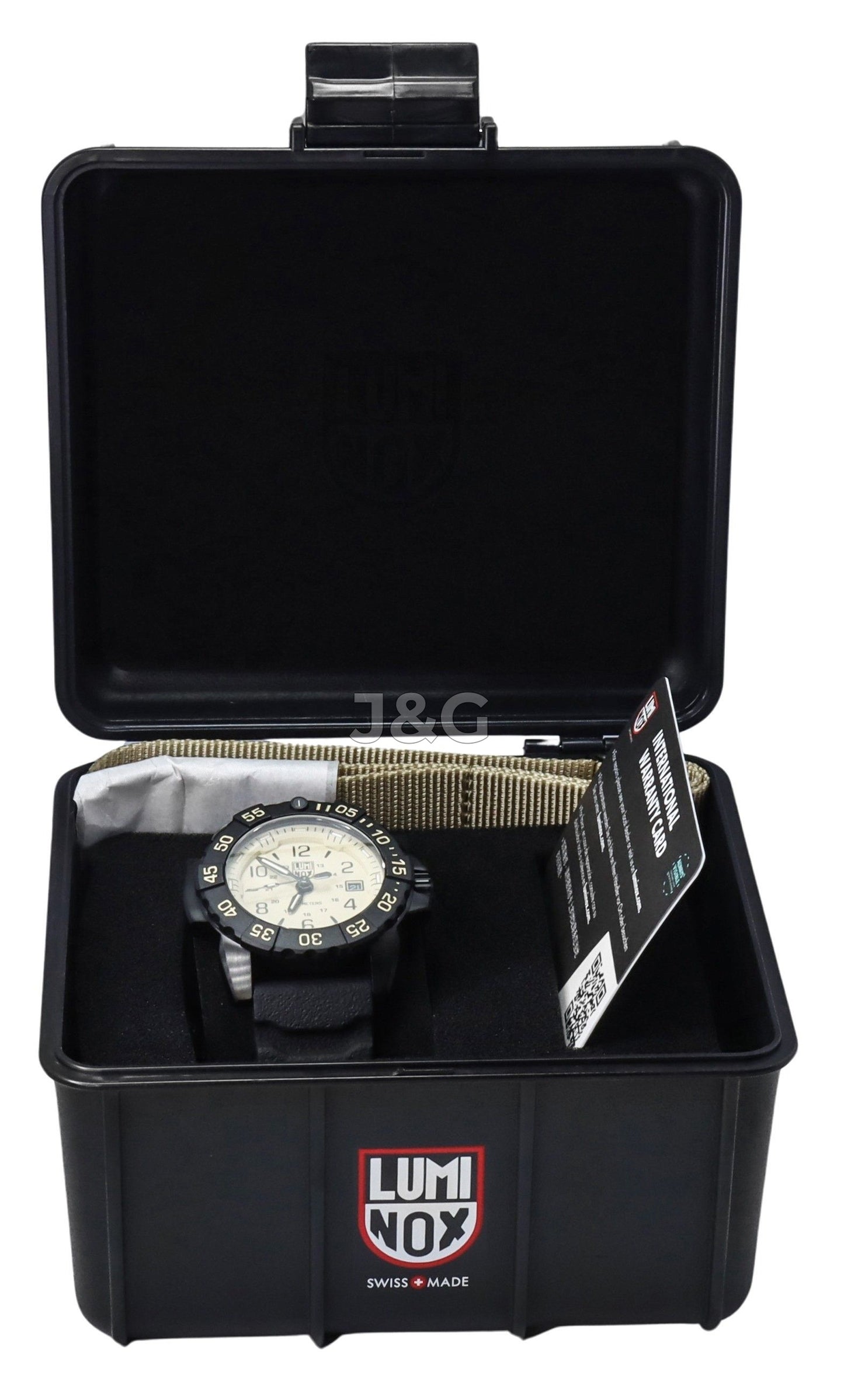 Luminox Quartz movement Blue Male XS.3251.CBNSF.SET. A brand-new Luminox watch featuring a Blue dial. Front view. - view 5