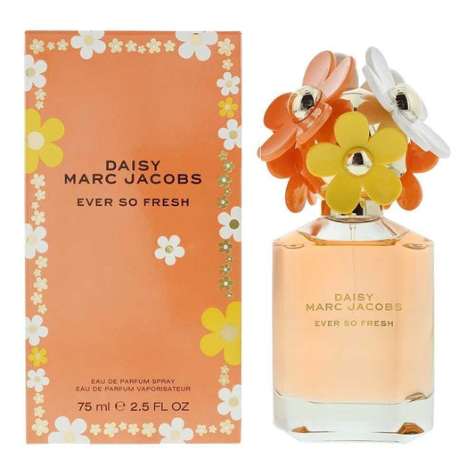Marc Jacobs Daisy Ever So Fresh EDP Spray 75 ML For Women -. A brand-new Marc Jacobs Daisy watch. Side view.
