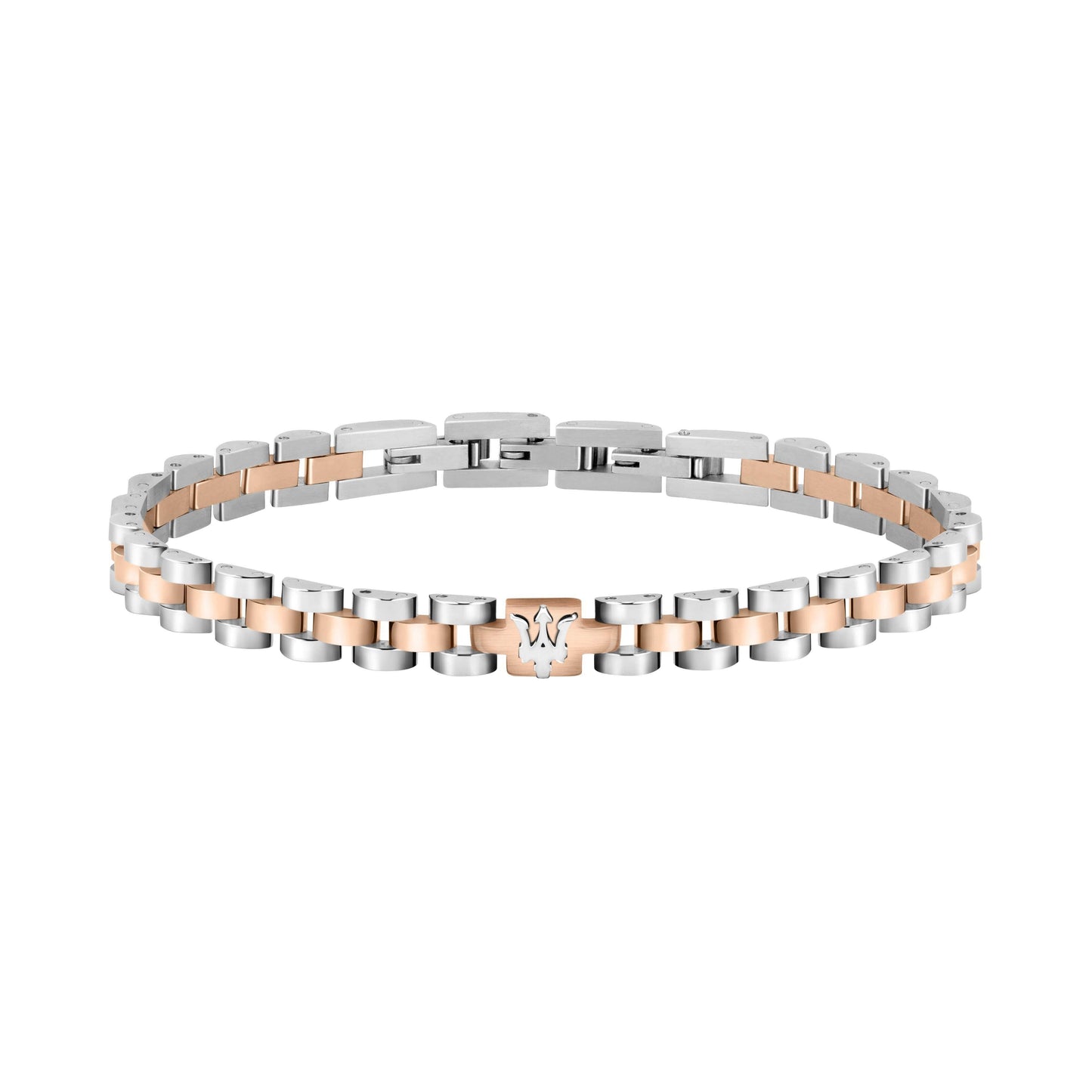 Maserati Jewels Stainless Steel Bracelet JM219AQH16 For Men. A brand-new Maserati watch. Side view.