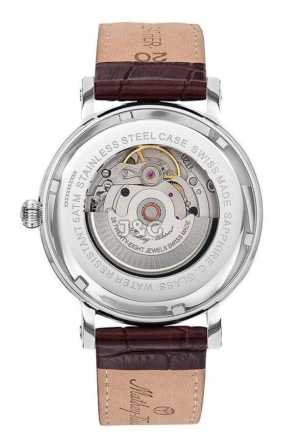 Mathey-Tissot City Automatic movement Blue Leather Male HB611251ATABU.-.MT. A brand-new Mathey-Tissot City watch featuring a Blue dial and a Leather strap. Side view. - view 2