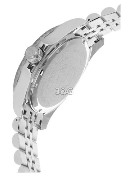 Mathey-Tissot Date display Black Stainless steel Male H903ANB.-.MT. A brand-new Mathey-Tissot watch featuring a Black dial and a Stainless steel strap. Front view. - view 3