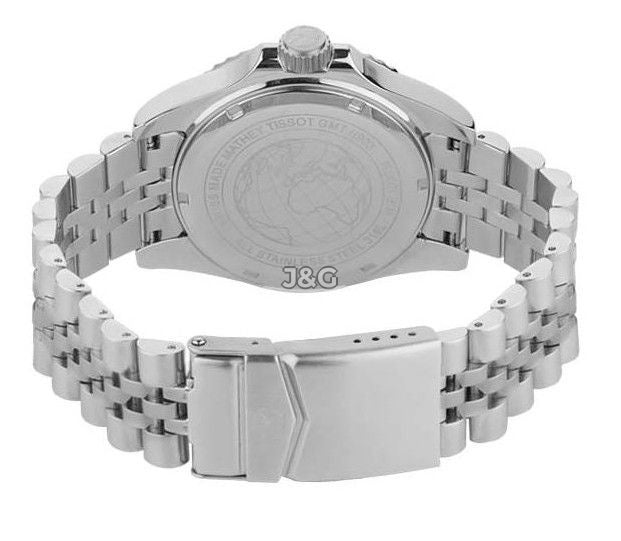 Mathey-Tissot Date display Black Stainless steel Male H903ANB.-.MT. A brand-new Mathey-Tissot watch featuring a Black dial and a Stainless steel strap. Front view. - view 4