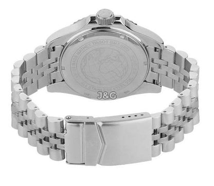 Mathey-Tissot Date display Black Stainless steel Male H903ANB.-.MT. A brand-new Mathey-Tissot watch featuring a Black dial and a Stainless steel strap. Front view. - view 4