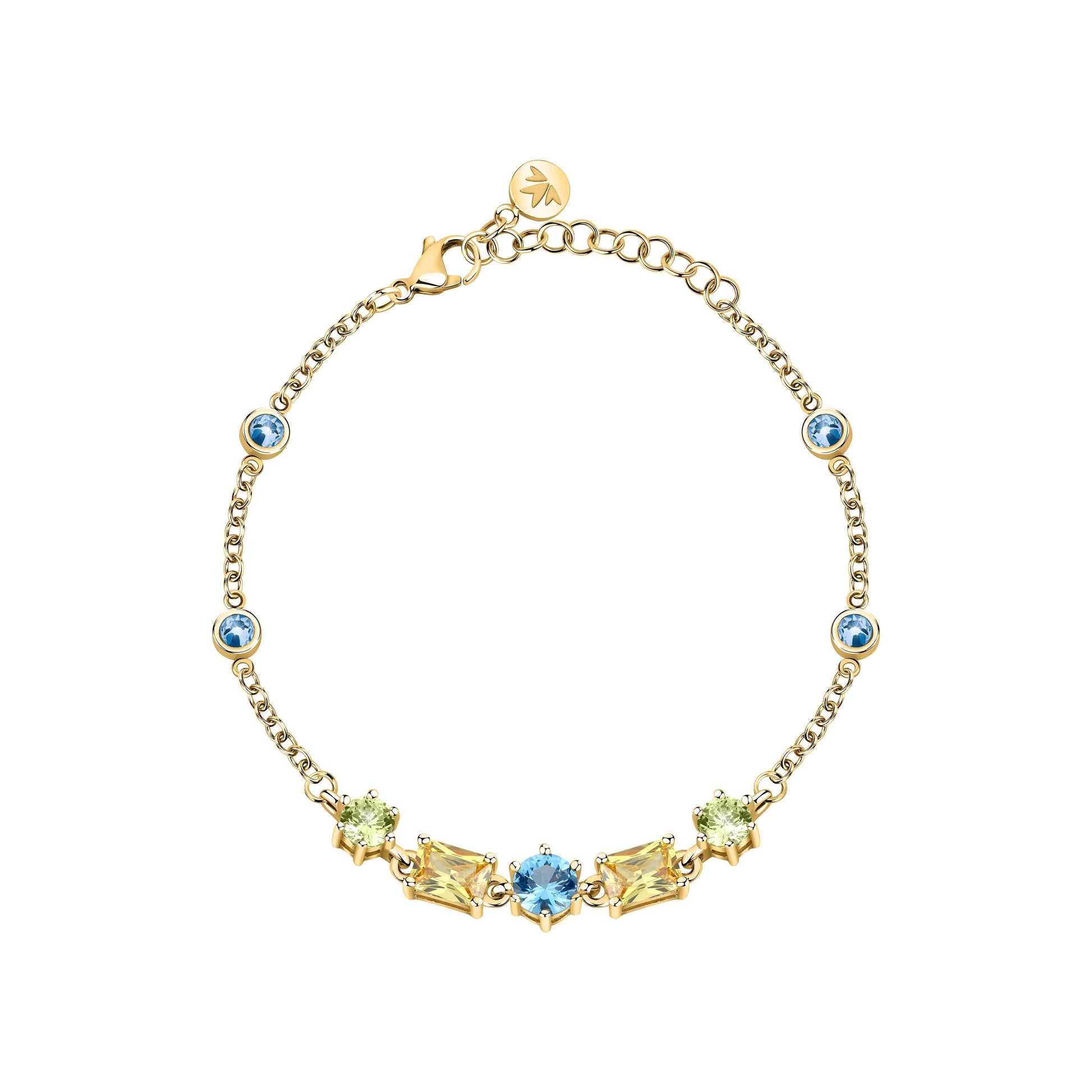 Morellato Colori Gold Tone Stainless Steel Bracelet SAVY08. A brand-new Morellato watch. Front view.