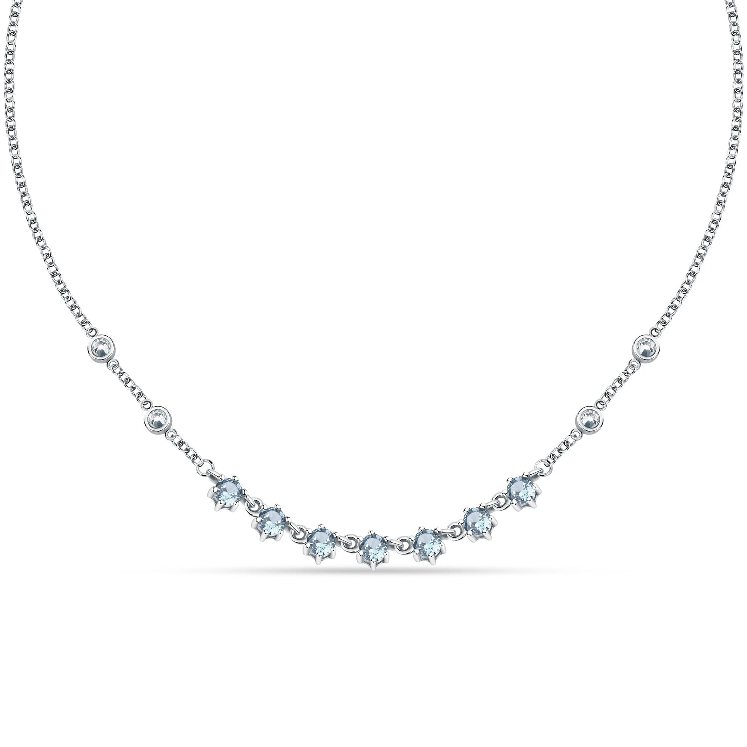 Morellato Colori Stainless Steel Necklace SAVY14 For Women. A brand-new Morellato watch. Side view.