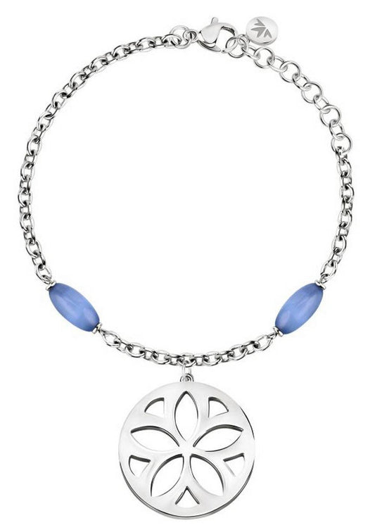 Morellato Fiore Stainless Steel SATE04 Women's Bracelet. A brand-new Morellato watch. Angled view.