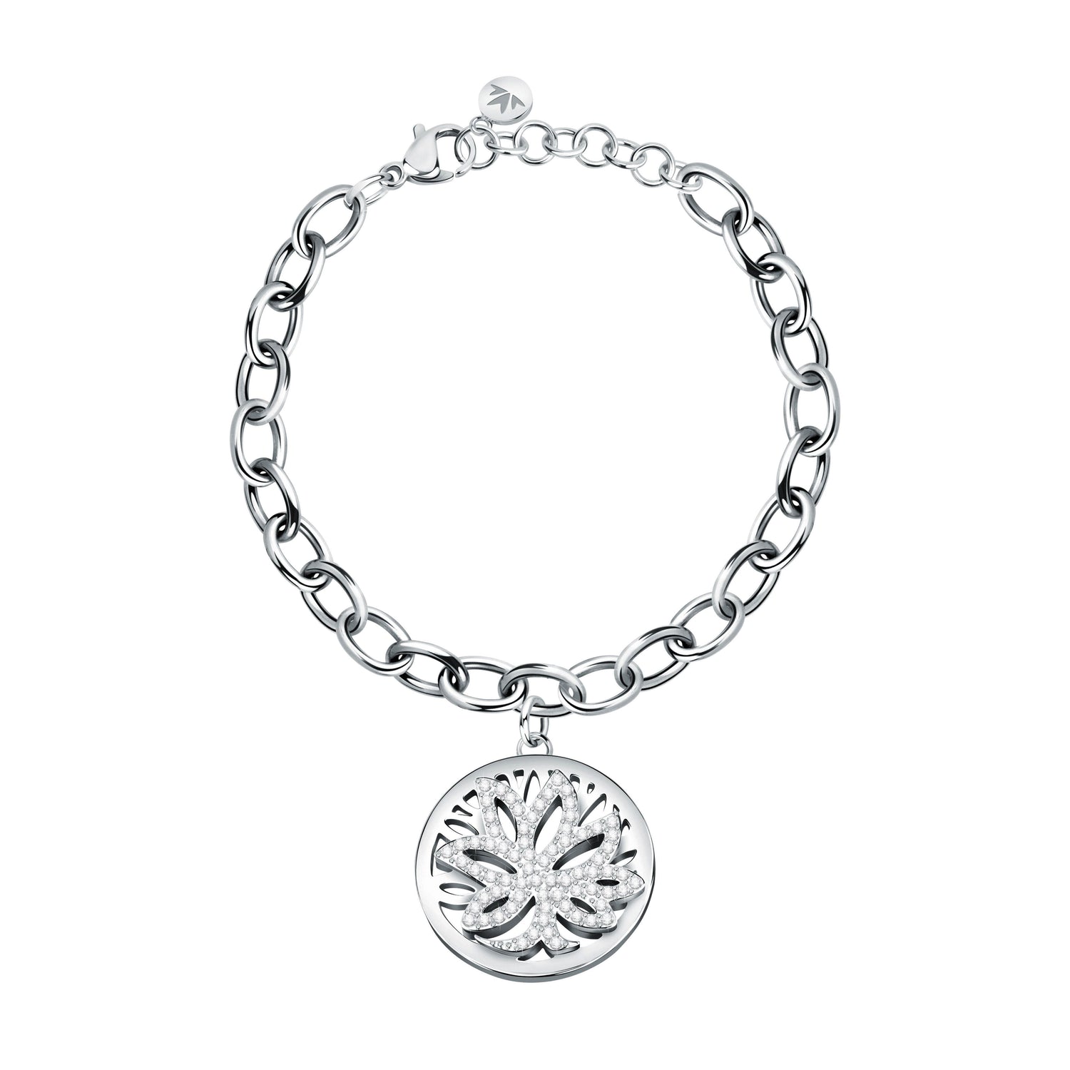 Morellato Loto Stainless Steel Bracelet SATD30 For Women. A brand-new Morellato watch. Front view.