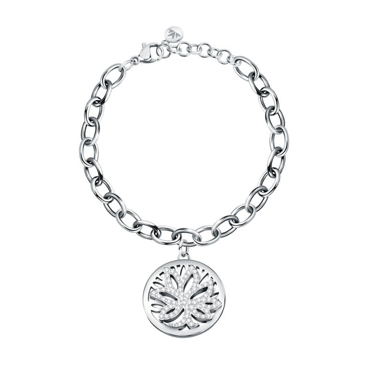 Morellato Loto Stainless Steel Bracelet SATD30 For Women. A brand-new Morellato watch. Front view.