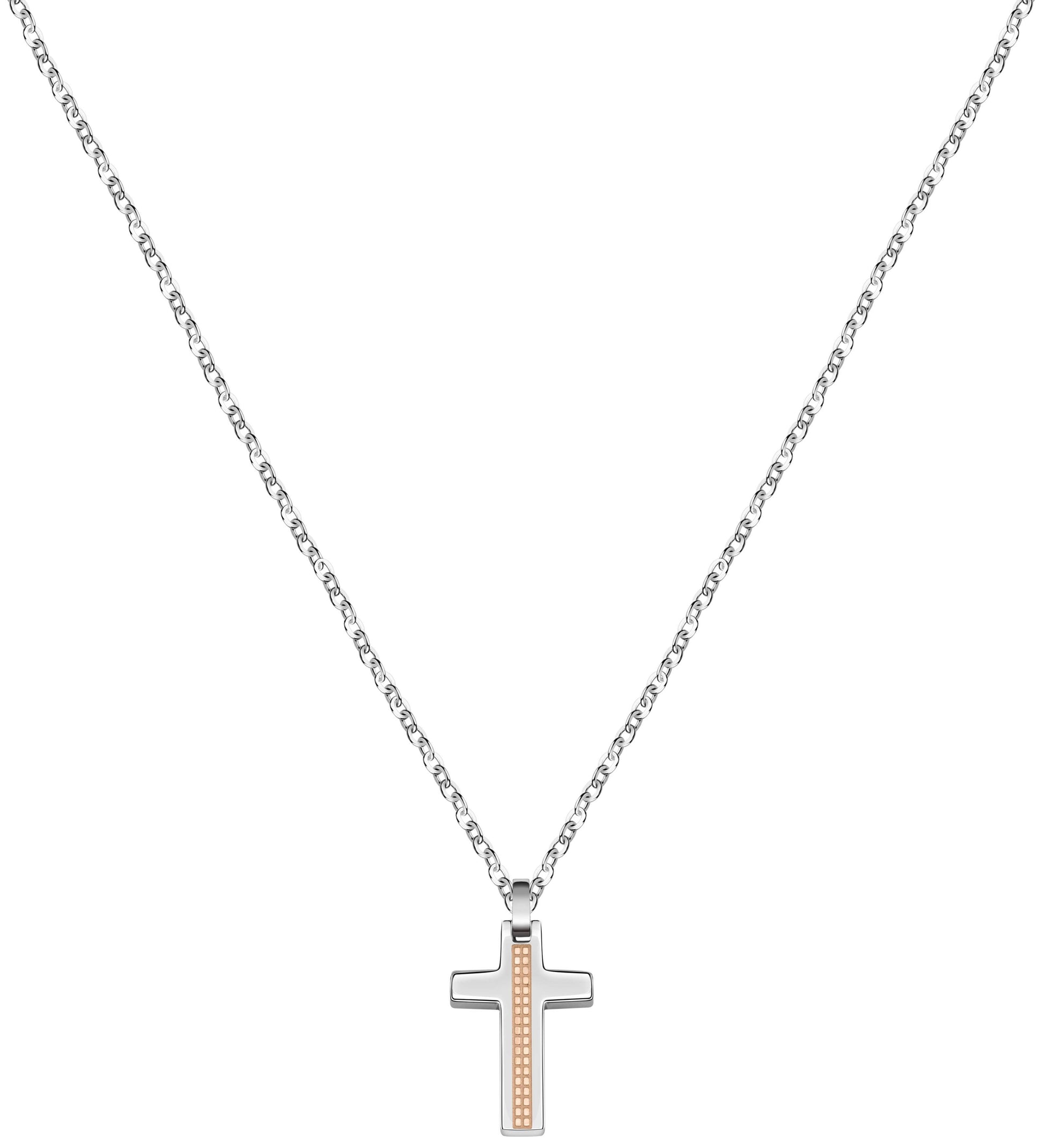 Morellato Motown Stainless Steel SALS44 Men's Necklace. A brand-new Morellato Accessories watch. Side view.