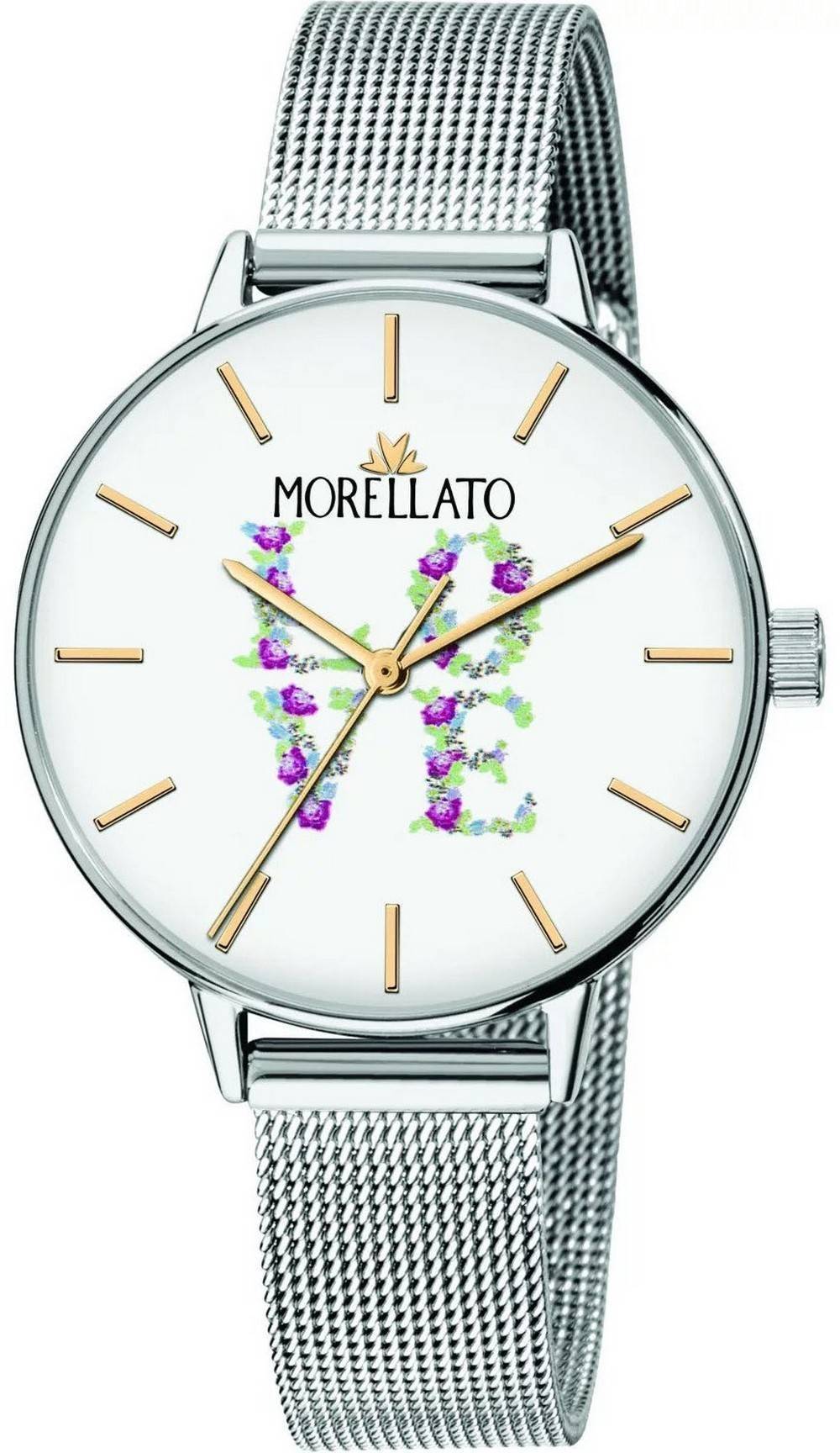 Morellato Ninfa Love Quartz R0153141538 Wo Water Resistant. A brand-new Morellato watch. Side view.