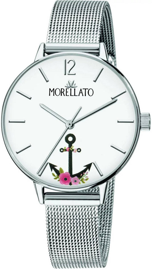 Morellato Ninfa White Dial Quartz R0153141537 Wo. A brand-new Morellato watch. Angled view.