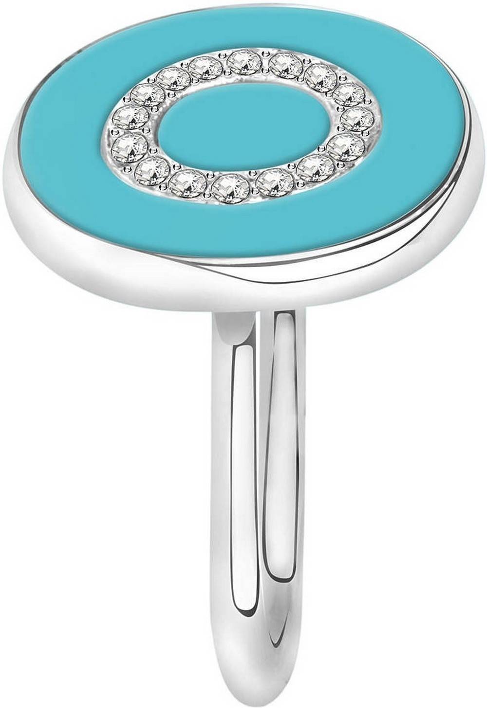 Morellato Perfetta Sterling Silver SALX21018 Women's Ring. A brand-new Morellato watch. Angled view.