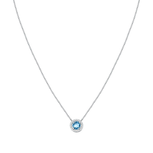 Morellato Tesori 925 Silver Spotlight Necklace SAIW94 For. A brand-new Morellato watch. Angled view.