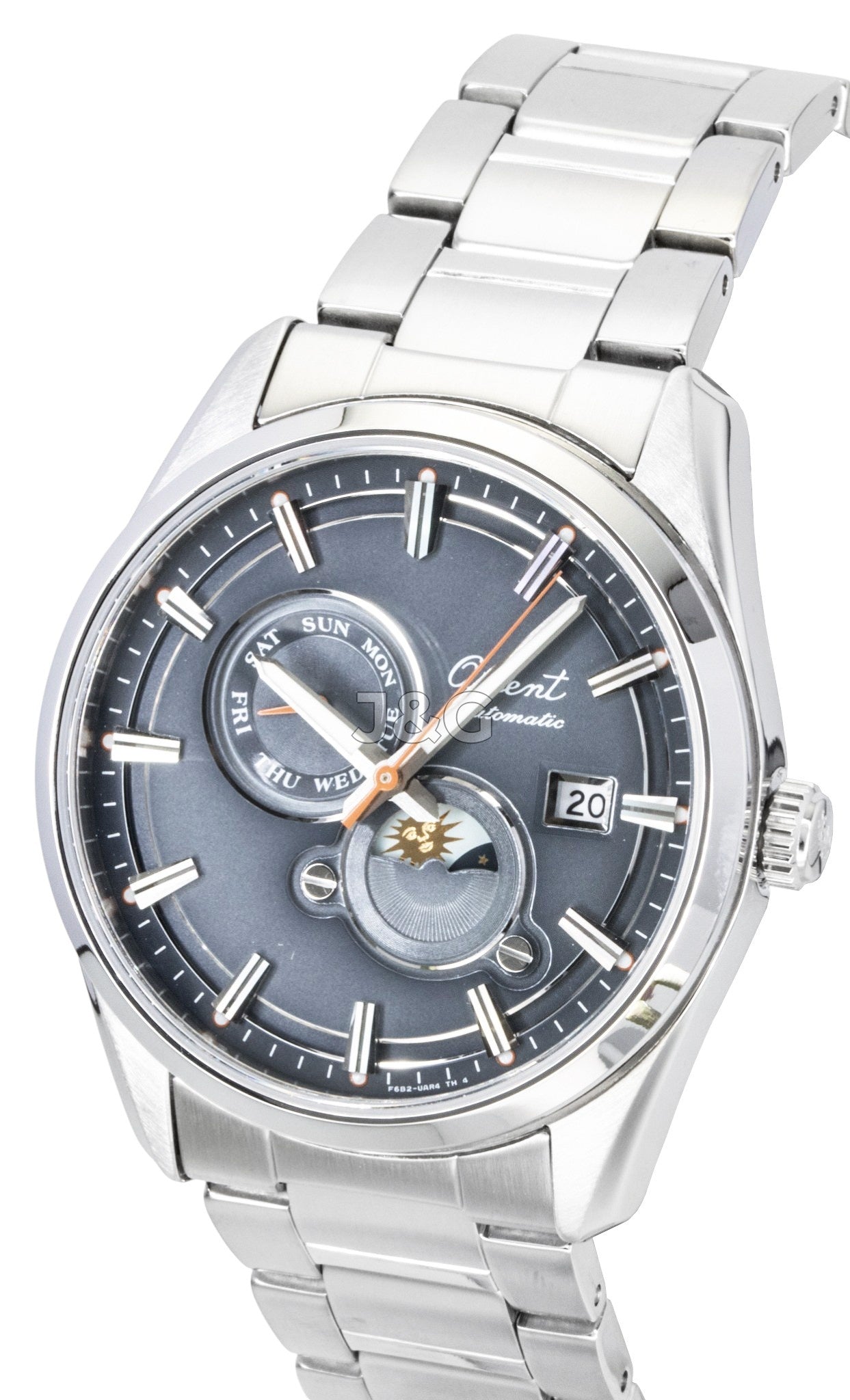 Orient Automatic movement Grey Male RA-AK0311N. A brand-new Orient watch featuring a Grey dial. Side view. - view 3