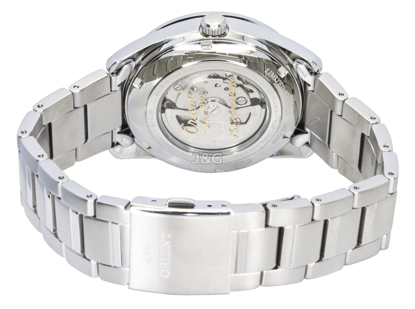 Orient Automatic movement Grey Male RA-AK0311N. A brand-new Orient watch featuring a Grey dial. Side view. - view 4