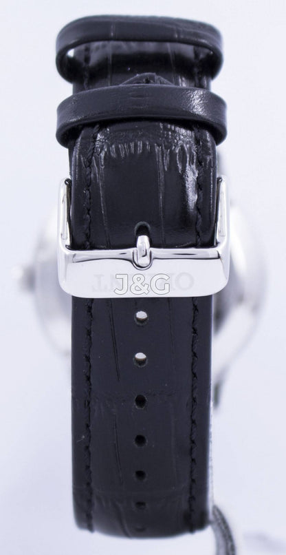 Orient Bambino Automatic movement Black Leather Male FAC00004B0. A brand-new Orient Bambino watch featuring a Black dial and a Leather strap. Angled view. - view 3