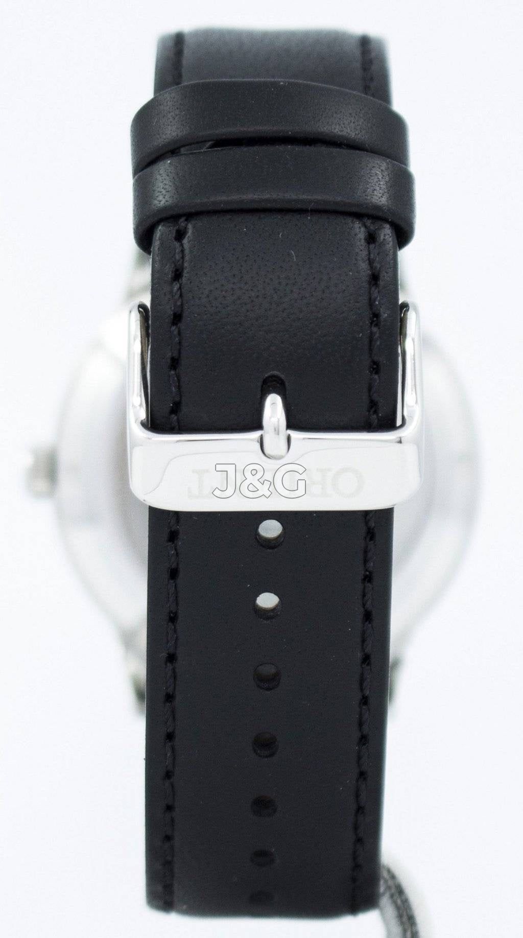 Orient Bambino Automatic movement Black Leather Male FAC0000DB0. A brand-new Orient Bambino watch featuring a Black dial and a Leather strap. Side view. - view 3