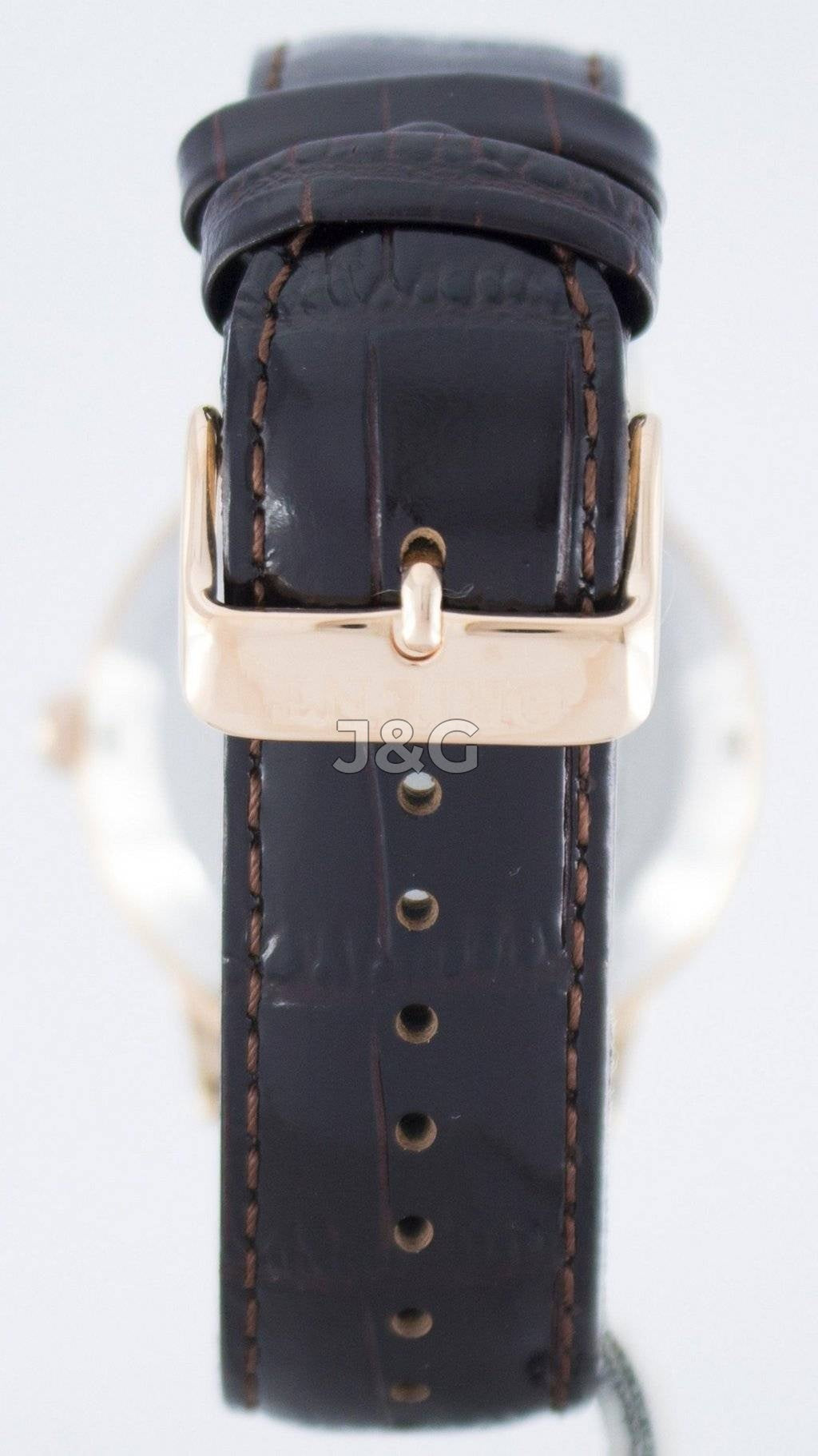 Orient Bambino Automatic movement Blue Leather Male FAC00002W0. A brand-new Orient Bambino watch featuring a Blue dial and a Leather strap. Front view. - view 3