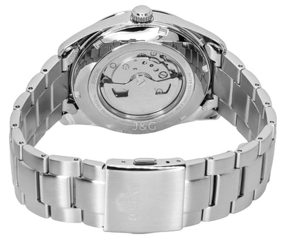 Orient Contemporary Automatic movement White Stainless steel Male RA-AR0010R. A brand-new Orient Contemporary watch featuring a White dial and a Stainless steel strap. Side view. - view 4