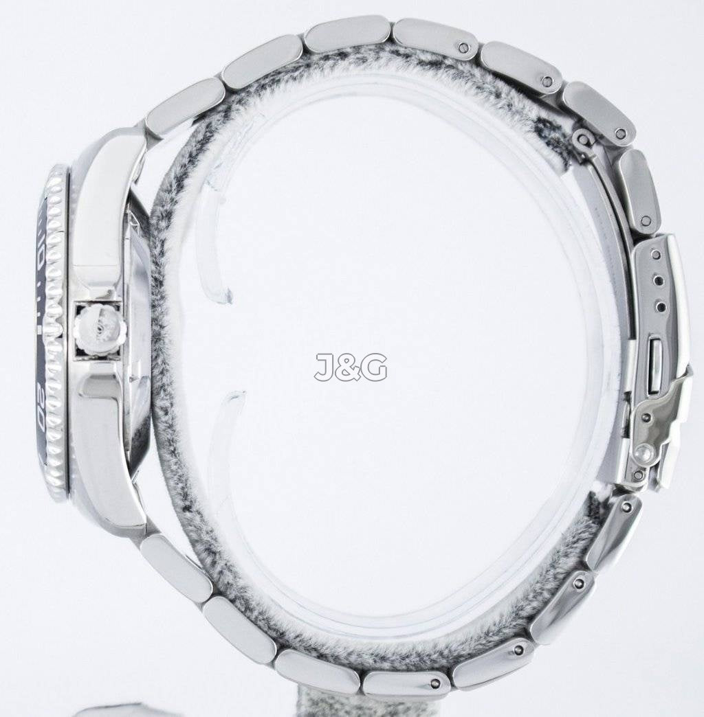 Orient Ray Automatic movement Black Stainless steel Male FAA02005D9. A brand-new Orient Ray watch featuring a Black dial and a Stainless steel strap. Front view. - view 3