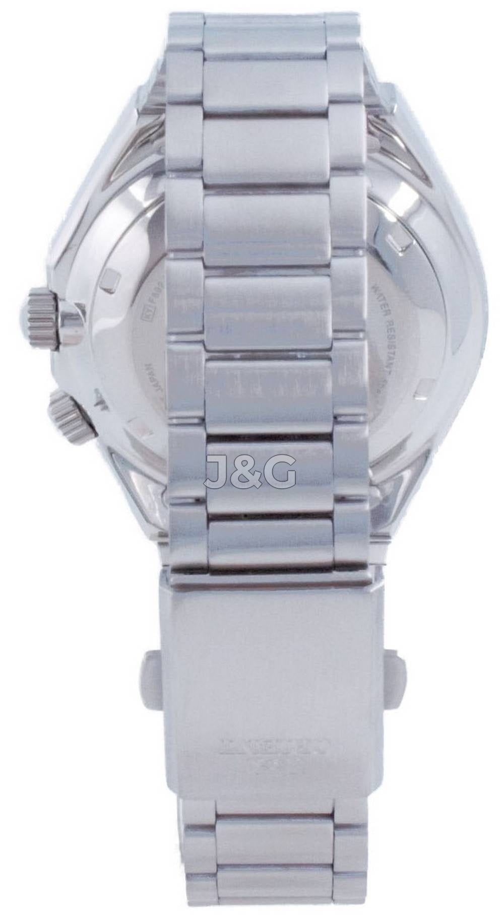 Orient Revival Automatic movement Blue Stainless steel Male RA-AA0B03L19B. A brand-new Orient Revival watch featuring a Blue dial and a Stainless steel strap. Angled view. - view 4