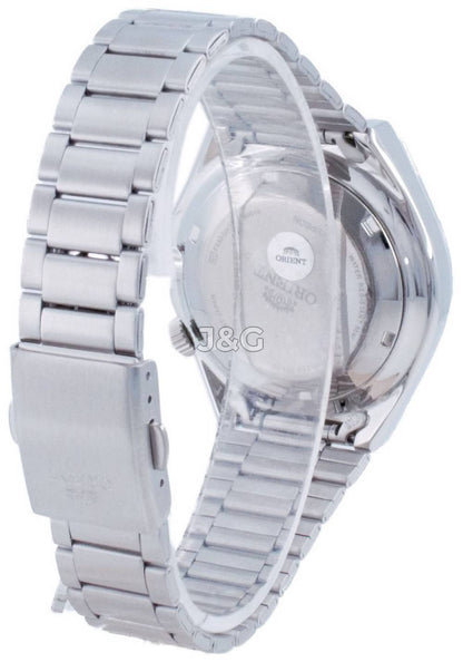 Orient Revival Automatic movement Blue Stainless steel Male RA-AA0B03L19B. A brand-new Orient Revival watch featuring a Blue dial and a Stainless steel strap. Angled view. - view 5