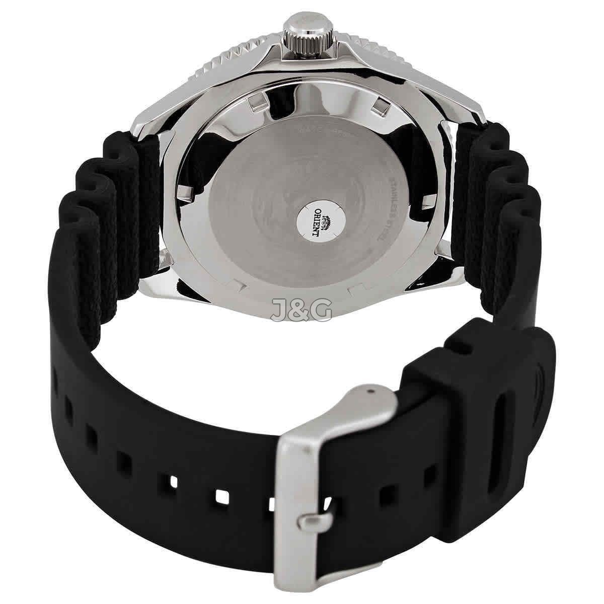 Orient Sports Automatic movement Blue Silicone Male RA-AA0916L19B. A brand-new Orient Sports watch featuring a Blue dial and a Silicone strap. Front view. - view 3