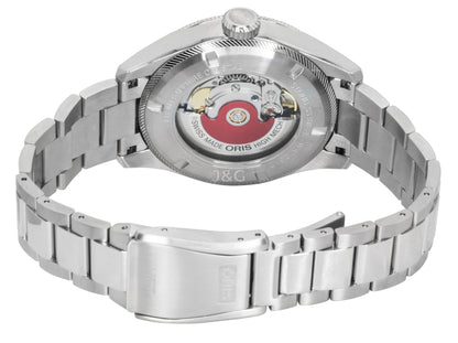 Oris Big Crown Propilot Automatic movement Blue Leather Male 01-751-7761-4065-07-8-20-08P. A brand-new Oris Big Crown watch featuring a Blue dial and a Leather strap. Front view. - view 4