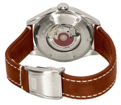 Oris Big Crown Propilot Automatic movement Grey Stainless steel Male 01-752-7760-4063-07-5-22-07LC. A brand-new Oris Big Crown watch featuring a Grey dial and a Stainless steel strap. Front view. - view 4