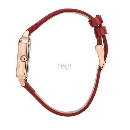 Oui & Me Harmonie Quartz movement Silver Leather Female ME010384-. A brand-new Oui & Me Harmonie watch featuring a Silver dial and a Leather strap. Front view. - view 3