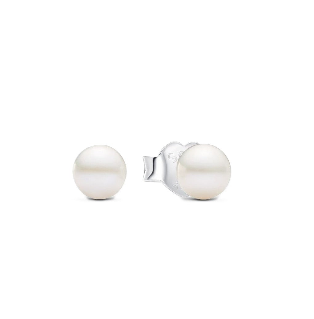 Pandora Treated Freshwater Cultural Pearl Earring For Women. A brand-new PANDORA watch. Front view.