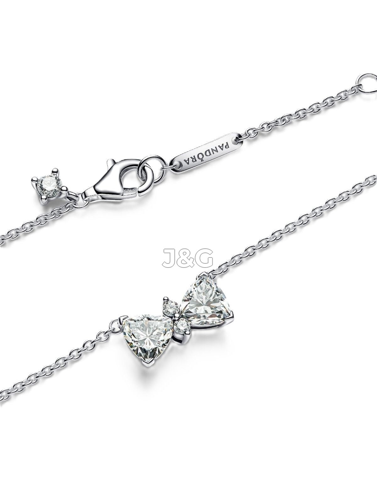 PANDORA White Female P-393509C01-45. A brand-new PANDORA watch featuring a White dial. Front view. - view 2