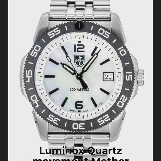 Luminox Quartz movement Mother Of Pearl Stainless steel Male XS.3126M.1 - Viral Reel