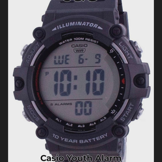 Casio Youth Alarm Blue Male AE-1500WH-1A - Viral Reel